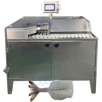 Harga yang bagus Otomatis Shrimp Shell Removal and Peeling Machine Shrimp Peeling Machine Harga Industri Shrimp dikupas dan dikupas on line