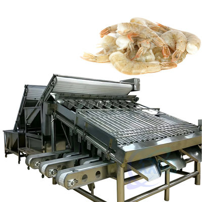 Harga yang bagus Mesin pengolahan dan pemisahan udang stainless steel Mesin pemisahan makanan laut on line