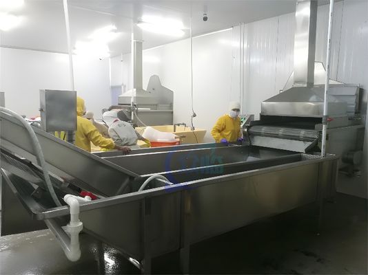 energy saving cooking machine Sushi Shrimp Production Line cooking machine Energy efficient food processorShrimp cooking