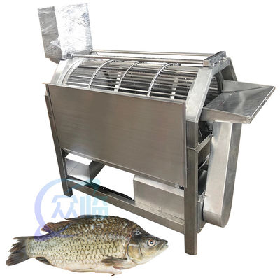 Harga yang bagus Mesin dan peralatan pabrik pengolahan makanan laut dengan efisien menghilangkan sisik ikan tilapia on line