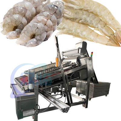 Harga yang bagus Dibuat di Cina Shrimp Skin Separator Shrimp Shell Removal Machine Mengkhususkan diri dalam produksi Shrimp Shell Remover on line