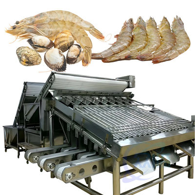 Harga yang bagus Mesin pemisahan ikan mesin pembersih dan pemisahan udang on line