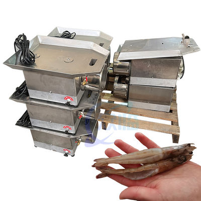 Harga yang bagus Multi-scene Shrimp Back Opening Machine Anti Erosi 220V 50Hz on line
