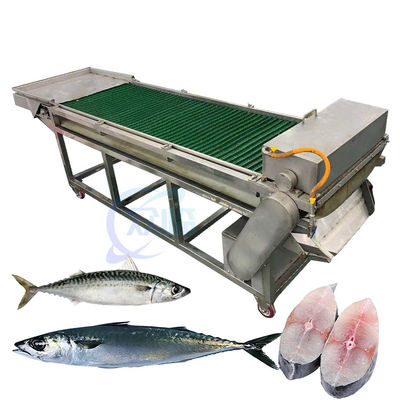 Harga yang bagus Mesin Pemotong Makarel Mesin pemotong ikan tenggiri stainless steel lini produksi profesional on line