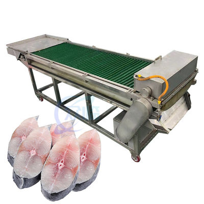 Harga yang bagus Mesin Pemotong Makarel Pengolah Ikan Conveyor Belt Mesin Pemotong Ikan Qingzhan on line