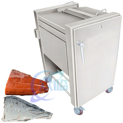Harga yang bagus Otomatis stainless steel kecil ikan kulit Penghapusan Pengelupasan Pemotongan Mesin Pengelupasan Untuk ikan mesin pengelupasan skala ikan on line