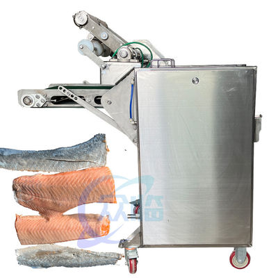 Stainless Steel 304 Squid Skinning Machine 0.75KW Squid Peeling Machine Hasil yang baik