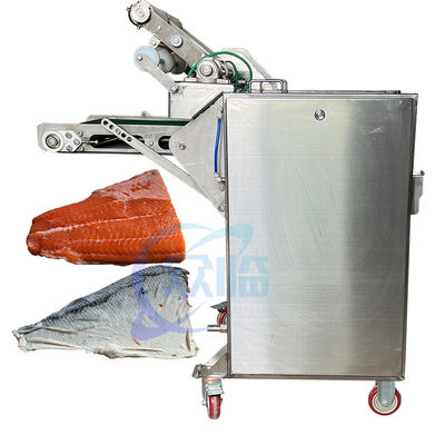 Harga yang bagus Mesin semi-otomatis Pengelupasan Kulit Ikan Kulit cumi dan tilapia Mesin cuci dan pengolahan Mesin pengelupasan ikan on line