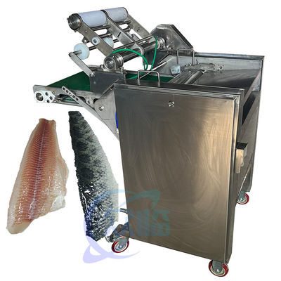 Harga yang bagus Semi-otomatis Mesin Pengelupasan Ikan Sashimi Mesin Pengelupasan Ikan on line