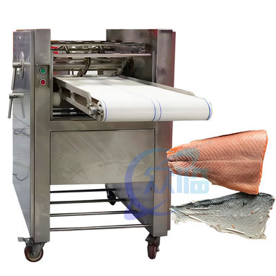 Harga yang bagus Peralatan Pengolahan Ikan Mesin Pengelupasan Otomatis Stainless Steel Squid Tilapia Pengelupasan dan Mesin Cuci on line