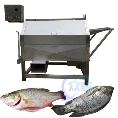 Harga yang bagus Mesin pembersih dan kerak ikan untuk lini produksi pengolahan ikan on line