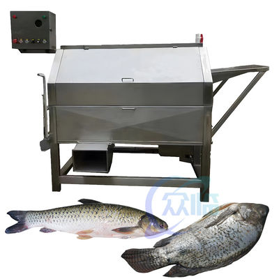 Harga yang bagus Peralatan pengolahan pengupas ikan, laparotomi, pembersihan usus Mesin pengupas ikan on line