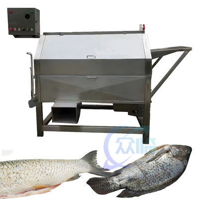 Harga yang bagus Pembersih sisik ikan mesin pemotong pembuka punggung ikan elektrik otomatis mesin sisik ikan on line
