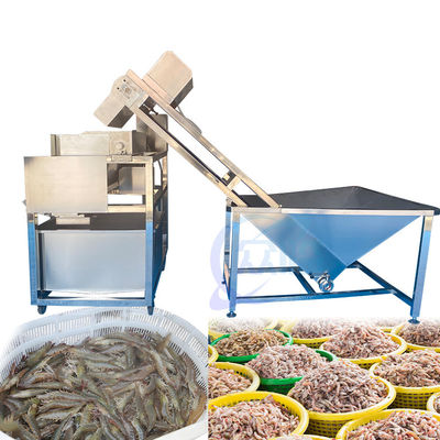 Harga yang bagus Peralatan pengolahan makanan laut dan udang Udang pemisah kumis Udang mesin pembersih rambut on line