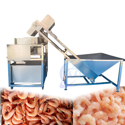 Harga yang bagus Mesin pengolahan udang, mesin pengolahan rambut udang dan mesin pembersih, pemisahan limbah udang on line