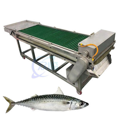 Harga yang bagus Lini produksi mesin pemotong ikan Platform pengolahan ikan dapat disesuaikan ukurannya on line