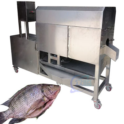 Harga yang bagus Mesin memotong dan membunuh rahang ikan Karp kecil membersihkan ikan Mesin memotong dan membunuh ikan on line