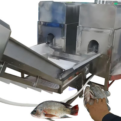 Harga yang bagus Mesin pembersih perut ikan Mesin pembersih kulit ikan dan viscera Mesin pencuci perut ikan listrik on line