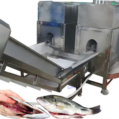Harga yang bagus Pembersihan perut ikan punggung mesin pemotong pembukaan membunuh ikan mesin descaling stainless steel 304 peralatan pengolahan ikan on line