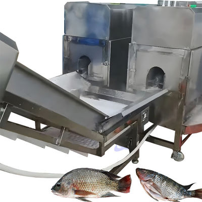 Harga yang bagus Mesin Pembersih Ikan Listrik Ikan Perpecahan Perut Pemotongan Mesin Pembunuhan ikan tangkis ikan salmon on line