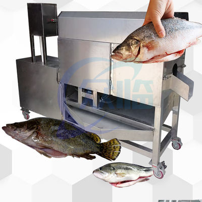 Harga yang bagus Mesin Pengelupasan Ikan Otomatis Mesin pembersih dan cuci visera ikan on line