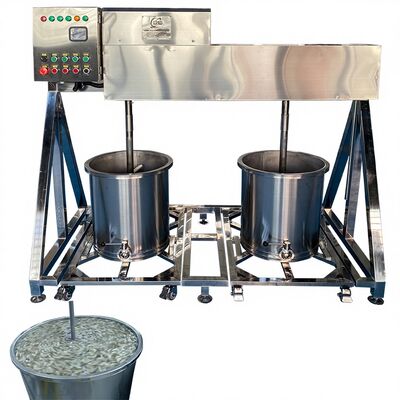 Harga yang bagus Mesin Perendaman Gigi Otomatis Tahan Lama SUS304 Kapasitas 1200kg 380V untuk Pengaduk Udang on line