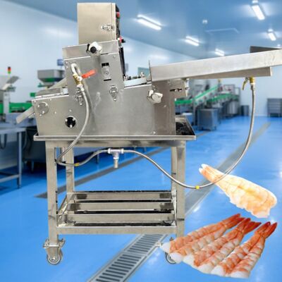 Harga yang bagus Sushi Automatic Shrimp Cutter Anti Erosion Automatic Shrimp Cutter Sertifikasi CE Sushi Shrimp Cutting Equipment on line