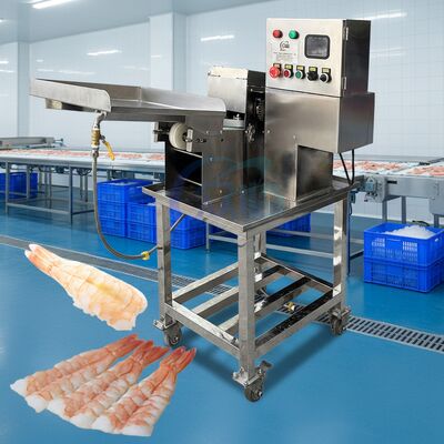 Harga yang bagus 0.4KW Sushi Shrimp Machine Peralatan Sushi Shrimp Presisi Tinggi Sertifikasi CE Sushi Shrimp Line Shrimp Processing Machine on line