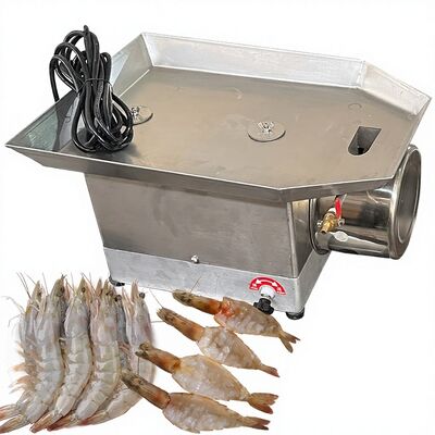 Harga yang bagus Zolim 50-70 Pcs/Min Mesin Pemotong Udang & Udang Otomatis Tinggi Stabil 0.4KW 380V 20KG on line