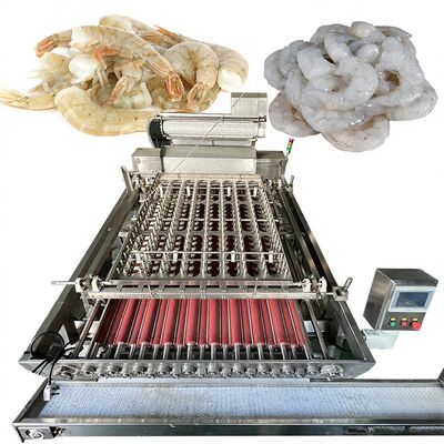Harga yang bagus Zolim Stainless Steel Shrimp Peeling Machine Automatic Shrimp Peeler 3kw Shrimp Shelling Machine Shrimp Shell Remover untuk Makanan Laut on line