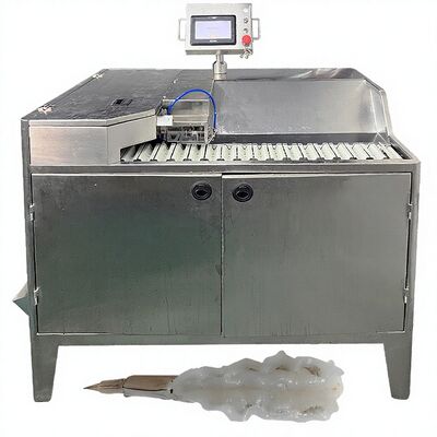 Harga yang bagus Mesin Pengupas Udang Udang Multiscene Otomatis 1.55KW 1040x930x1300mm Udang Deveiner untuk Pengolahan Udang Udang Peeler on line