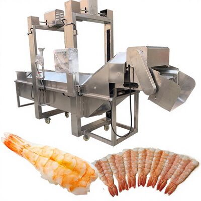Harga yang bagus Mesin Blanching Seafood Zolim Shrimp Cooking Line Murah Mesin Masak Industri Shrimp Steam Blanching Machine Water Cooker on line