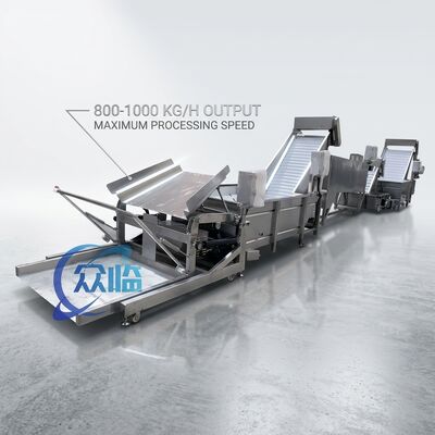 Harga yang bagus Automatic Automatic Shrimp Deheading System SUS316L 1500-2000KG 2.2KW 415V For Prawn Processing Line on line