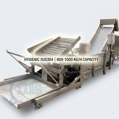 Harga yang bagus Variable Speed Shrimp Deheading System Food Grade SUS304 500-800KG 11.7KW 415V For Prawn Processing Line on line