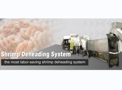 Mesin Penghapus Kepala Udang Industri SUS316 tahan lama untuk memotong kepala